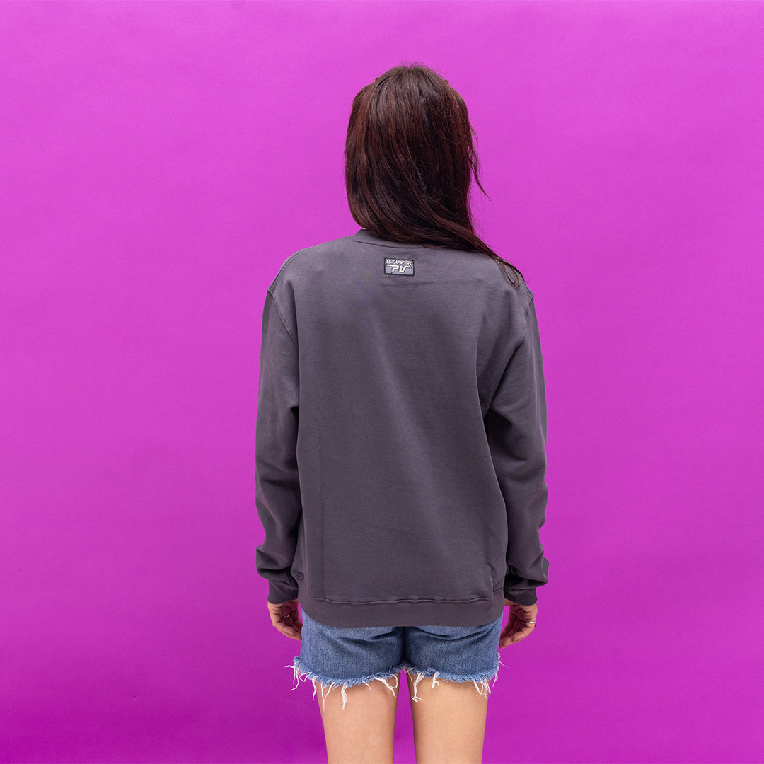 Meowcrosoft Crew Neck Sweatshirt - Image 5