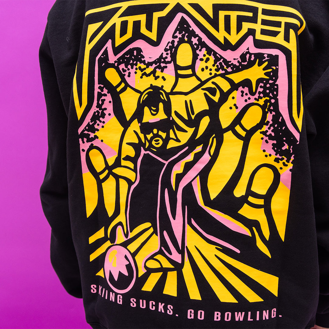 Skiing Sucks Zip Hoodie - Image 3